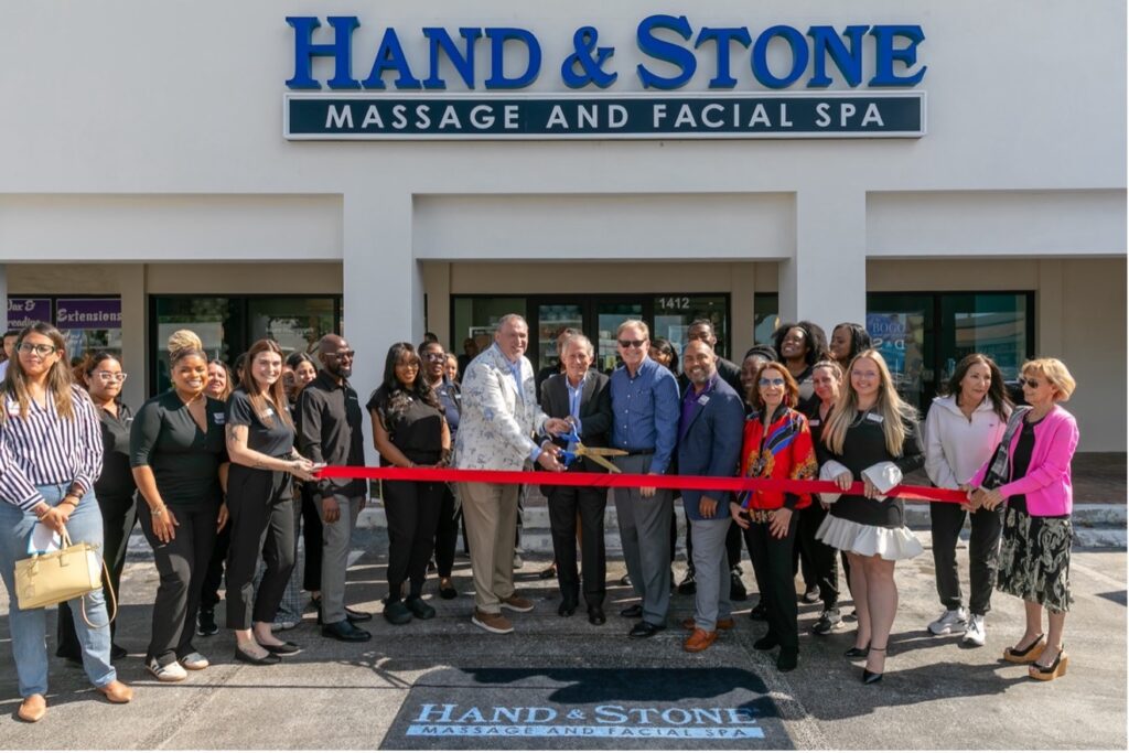 Spa franchise industry grand opening