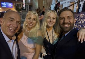 Franchisee Eric Danver and family