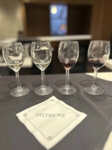 Wine tasting at Biltmore Estate