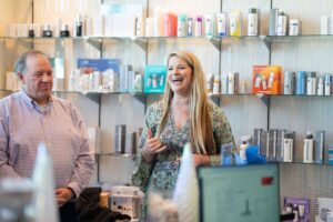 Erin Powell at Nolensville Grand Opening