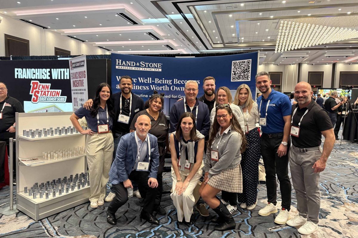 Hand & Stone Development Team and some of our multi-unit owners at the 2026 MUFC